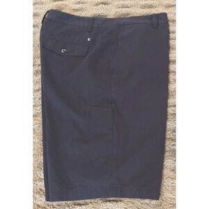 Linksoul John Ashworth Golf Shorts Size 38 Brown Performance Stretch 10.5 Inseam